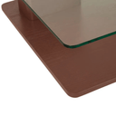 Teddy Glass Coffee Table | Brick