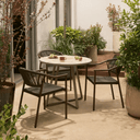 Tella Patio Dining Table | Beige / Ecru