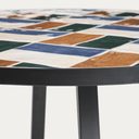 Tella Patio Dining Table | Graphite / Multi