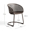 Tenaro Patio Chair | Brown