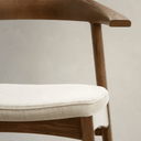 Timons Dining Chair | Walnut Brown