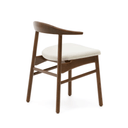 Timons Dining Chair | Walnut Brown