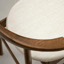 Timons Dining Chair | Walnut Brown
