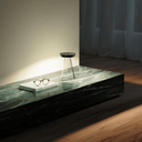 Torus Glass Rechargeable LED Table Lamp | Black