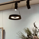 Torus Rechargeable LED Pendant | Black