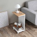 Tower Portable Side Table | White