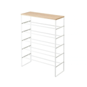 Tower Shoe Rack Console Table | White
