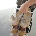 Tower Vertical Shoe Rack | White