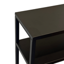 Tower Slim Console Table 2 | Black
