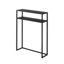 Tower Slim Console Table 2 | Black