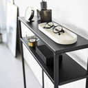Tower Slim Console Table 2 | Black