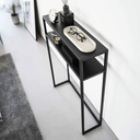 Tower Slim Console Table 2 | Black