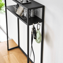 Tower Slim Console Table 2 | Black