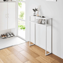 Tower Slim Console Table 2 | White