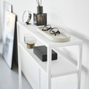 Tower Slim Console Table 2 | White