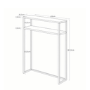 Tower Slim Console Table 2 | White