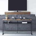 Tower Slim Console Table XL | Black