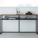 Tower Slim Console Table XL | Black
