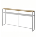 Tower Slim Console Table XL | White