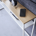 Tower Slim Console Table XL | White