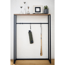Tower Slim Console Table | Black
