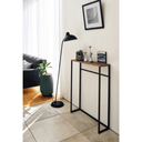 Tower Slim Console Table | Black