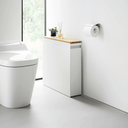 Tower Sliding Storage Cart | White