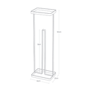 Tower Slim Toilet Paper Stand | White