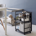 Tower Storage Cart | Black