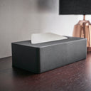 Tower Tissue Box Cover | Black