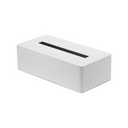 Tower Tissue Box Cover | White