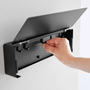 Tower Wide Key Cabinet | Black