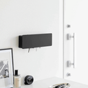Tower Wide Key Cabinet | Black