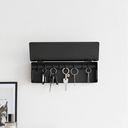 Tower Wide Key Cabinet | Black