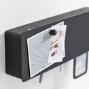 Tower Wide Key Cabinet | Black