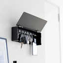Tower Wide Key Cabinet | Black