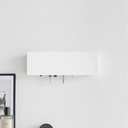 Tower Wide Key Cabinet | White