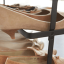 Tower Wide Vertical Shoe Rack | Black