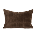 Turner Rectangular Cushion | Chocolate