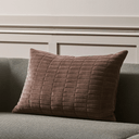 Turner Rectangular Cushion | Chocolate