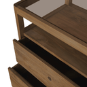 Spindle Dresser | Natural Teak