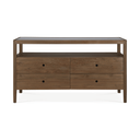 Spindle Dresser | Natural Teak