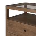 Spindle Dresser | Natural Teak