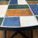 Tella Patio Dining Table | Graphite / Multi