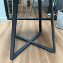 Tella Patio Dining Table | Graphite / Multi