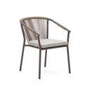 Toscano Stackable Patio Chair | Clay