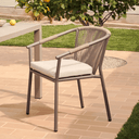 Toscano Stackable Patio Chair | Clay