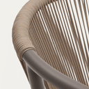 Toscano Stackable Patio Chair | Clay
