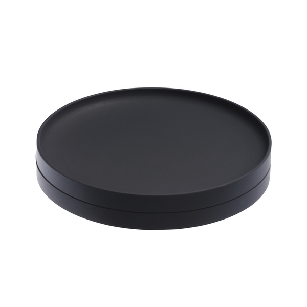 Tower Silicone Coaster Black CLU Living Pty Ltd