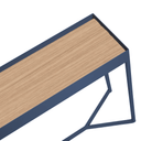 Tray Storage Console Table | Ningaloo Blue